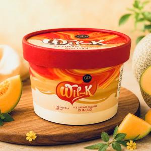 Kem Gelato Hương Dưa Lưới