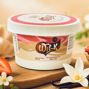 Kem Gelato Hương Dâu