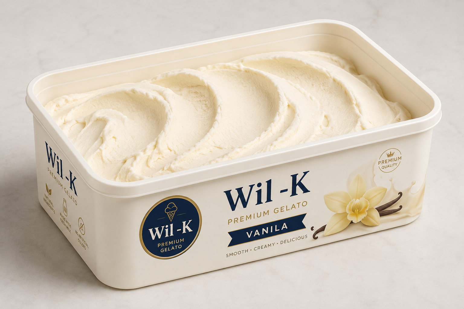 Kem Gelato Hương Vani