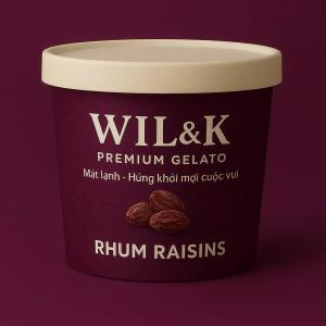 Kem Gelato Rum & Raisin